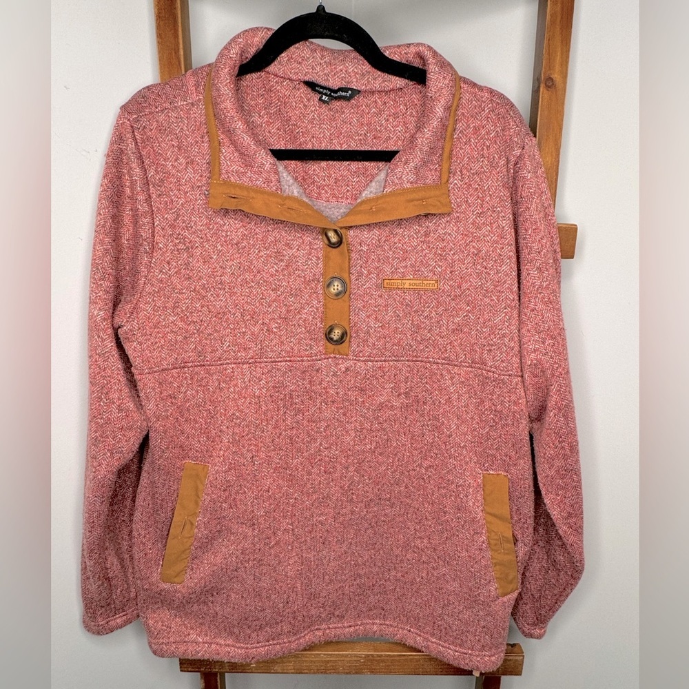 Simply Southern Quarter Button Up Pullover